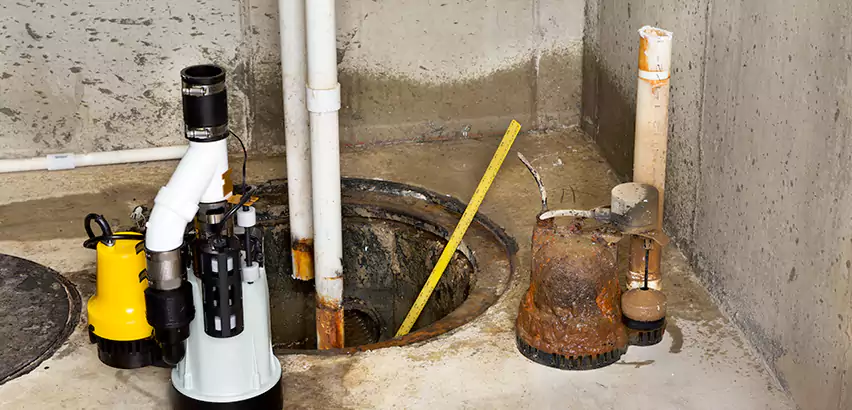 Installing Sump Pump in Finished Basement in Buffalo Grove, IL